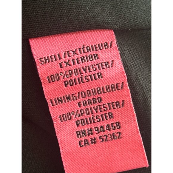 Betsy Johnson Black & Red Floral Print, Sleeveless, Lined Dress, Size 10 - Picture 9 of 10